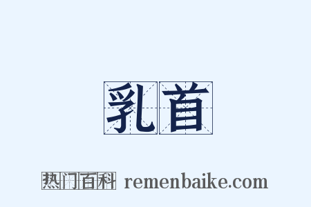 乳首是什么意思的图片